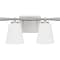 Quoizel Brindley Bath 2 Lights Brushed Nickel BID8616BN - alternate 4